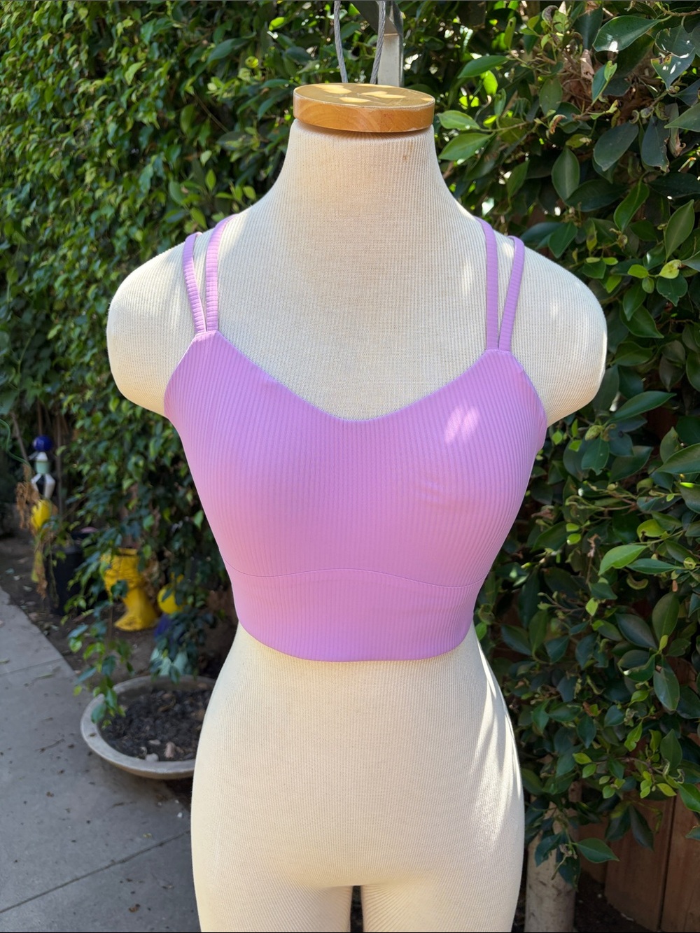 lululemon athletica Ribbed ‘Like A Dream’ sports bra M